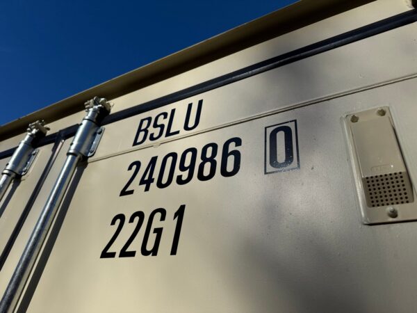 20ft New Double Door Shipping Storage Container Wind And Watertight Beige - Image 2