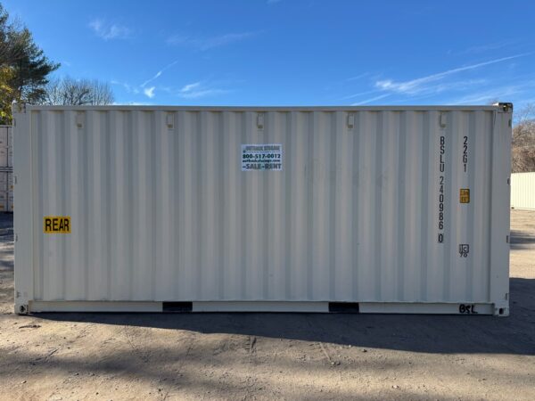 20ft New Double Door Shipping Storage Container Wind And Watertight Beige - Image 10
