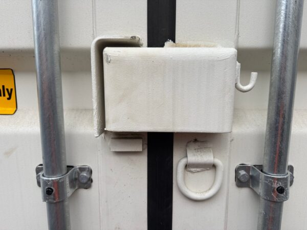 24ft New High Cube Shipping Storage Container Wind And Watertight White - Image 5