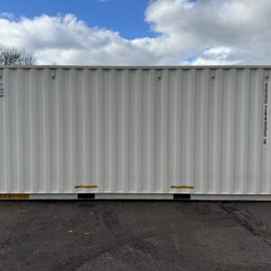 24ft New High Cube Shipping Storage Container Wind And Watertight White