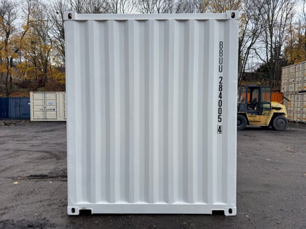 24ft New High Cube Shipping Storage Container Wind And Watertight White - Image 10