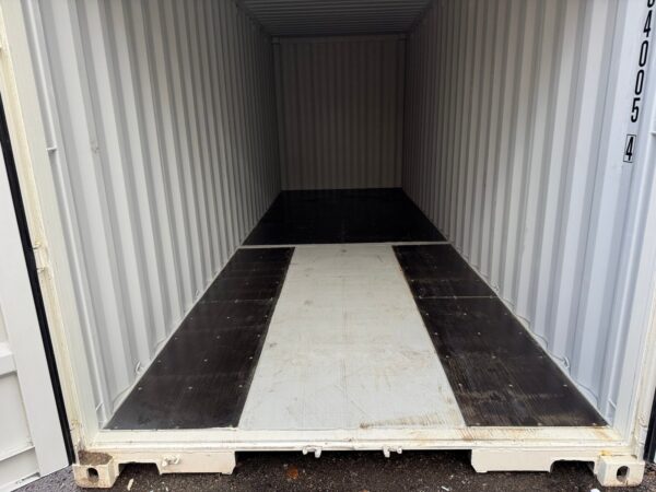 24ft New High Cube Shipping Storage Container Wind And Watertight White - Image 19