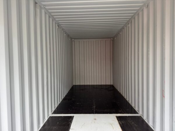 24ft New High Cube Shipping Storage Container Wind And Watertight White - Image 20