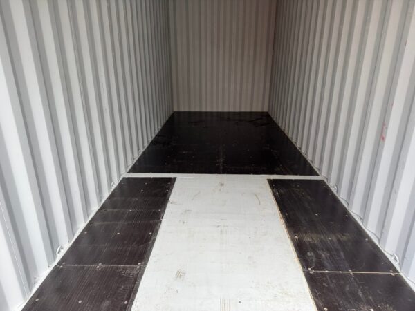 24ft New High Cube Shipping Storage Container Wind And Watertight White - Image 24