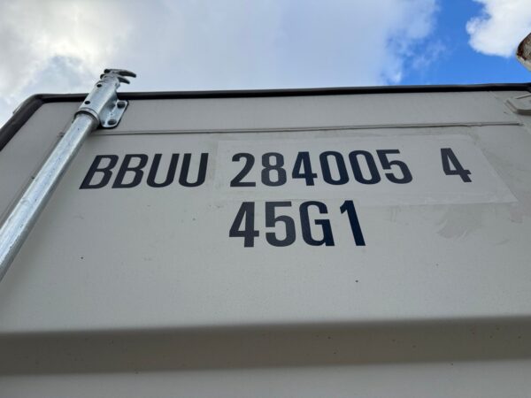 24ft New High Cube Shipping Storage Container Wind And Watertight White - Image 26