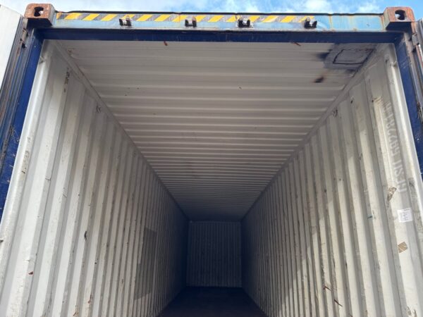 40ft As Is High Cube Shipping Storage Container Blue - Image 16