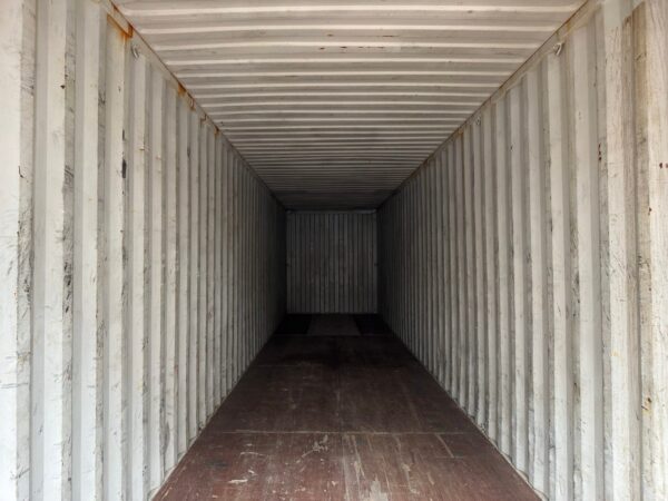 40ft Used High Cube Shipping Storage Container Wind And Watertight Blue - Image 17