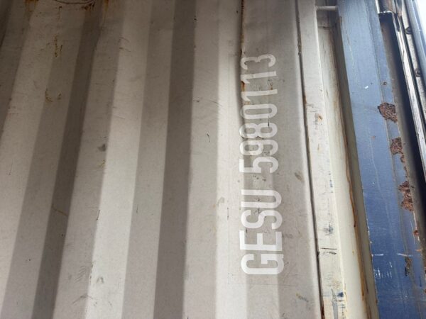 40ft Used High Cube Shipping Storage Container Wind And Watertight Blue - Image 27