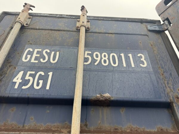 40ft Used High Cube Shipping Storage Container Wind And Watertight Blue - Image 28