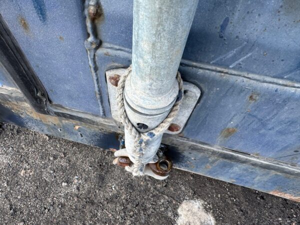 20ft Used Shipping Storage Container Wind And Watertight Blue - Image 4