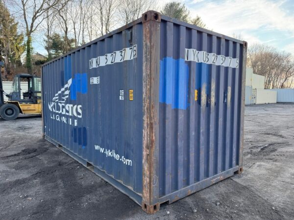 20ft Used Shipping Storage Container Wind And Watertight Blue - Image 8
