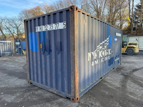 20ft Used Shipping Storage Container Wind And Watertight Blue - Image 10