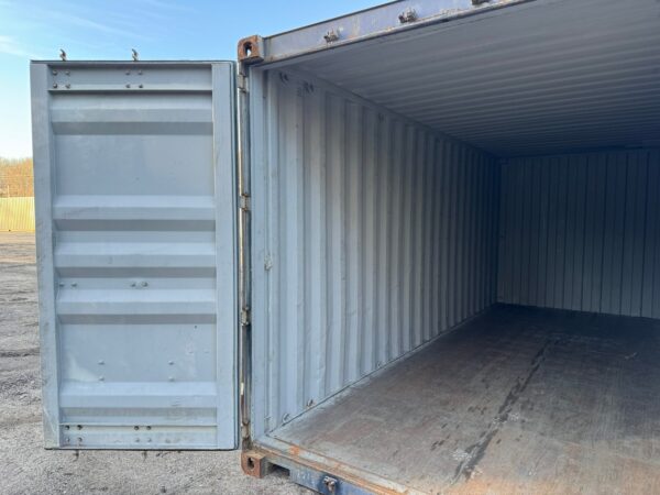 20ft Used Shipping Storage Container Wind And Watertight Blue - Image 15