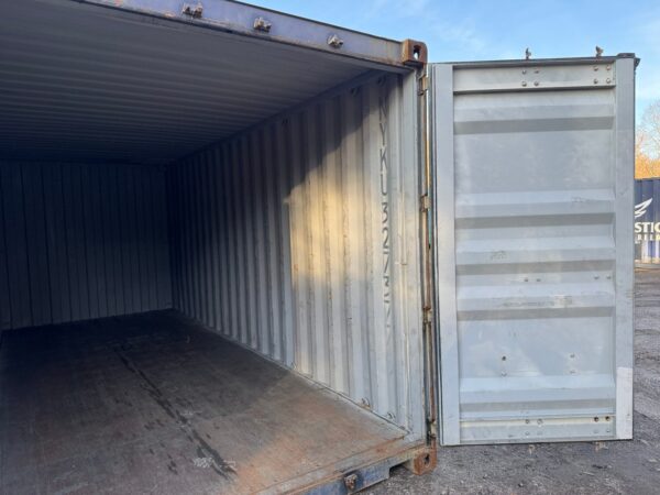 20ft Used Shipping Storage Container Wind And Watertight Blue - Image 16