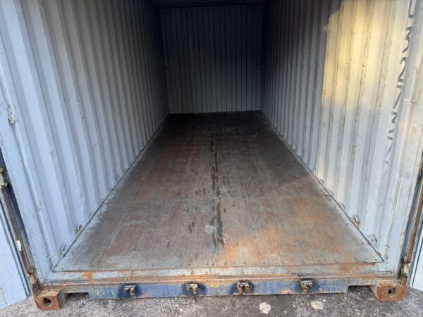 20ft Used Shipping Storage Container Wind And Watertight Blue - Image 18