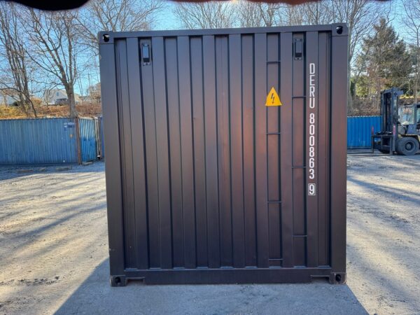 20ft New Shipping Storage Container Wind And Watertight Black - Image 12