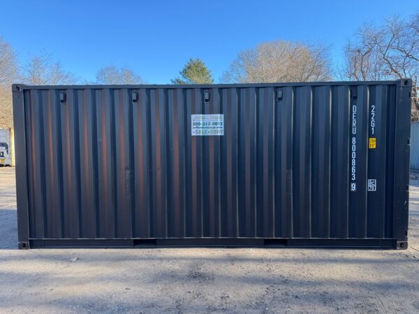 20ft New Shipping Storage Container Wind And Watertight Black - Image 14