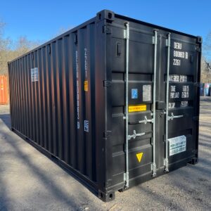 20ft New Shipping Storage Container Wind And Watertight Black