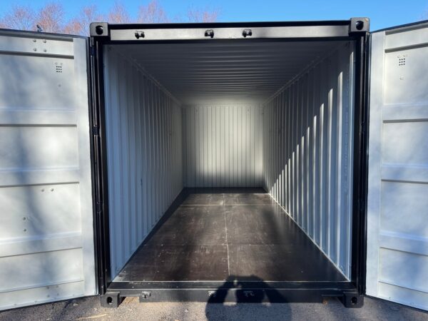 20ft New Shipping Storage Container Wind And Watertight Black - Image 17