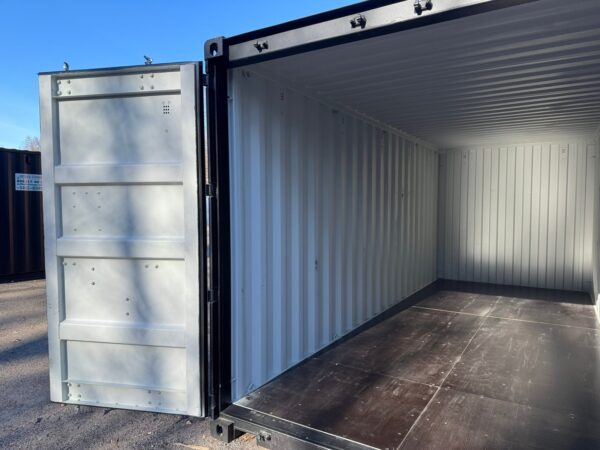 20ft New Shipping Storage Container Wind And Watertight Black - Image 18