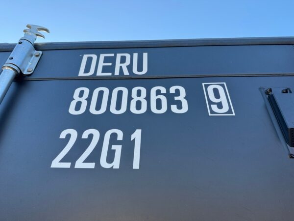 20ft New Shipping Storage Container Wind And Watertight Black - Image 28