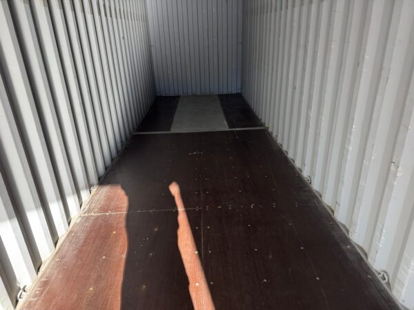 40ft Gently Used 2021 High Cube Shipping Storage Container Wind And Watertight Black - Image 2