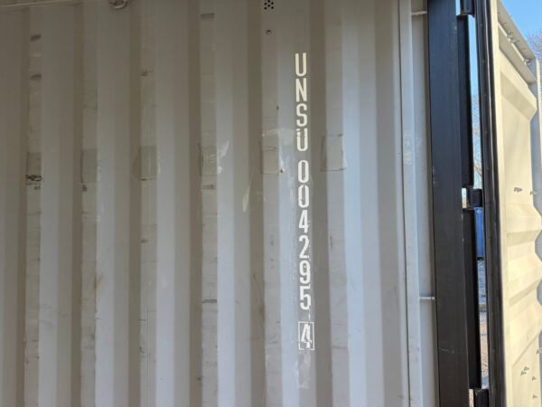40ft Gently Used 2021 High Cube Shipping Storage Container Wind And Watertight Black - Image 29