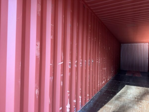 40Ft Gently Used 2022 High Cube Shipping Storage Container Wind And Watertight Black - Image 19
