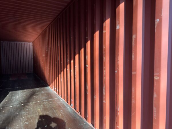 40Ft Gently Used 2022 High Cube Shipping Storage Container Wind And Watertight Black - Image 20