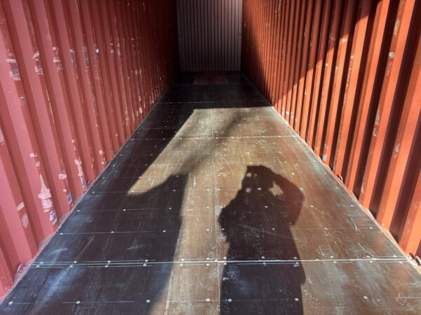 40Ft Gently Used 2022 High Cube Shipping Storage Container Wind And Watertight Black - Image 22