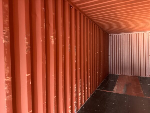 40Ft Gently Used 2022 High Cube Shipping Storage Container Wind And Watertight Black - Image 24