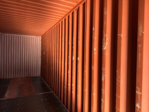 40Ft Gently Used 2022 High Cube Shipping Storage Container Wind And Watertight Black - Image 25