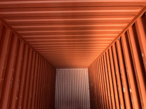40Ft Gently Used 2022 High Cube Shipping Storage Container Wind And Watertight Black - Image 26