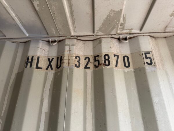 20Ft Used Shipping Storage Container Wind And Watertight Orange - Image 24