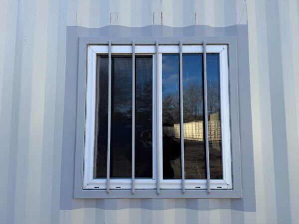40Ft Gently Used With Mods High Cube Shipping Storage Container Wind And Watertight Beige - Image 8