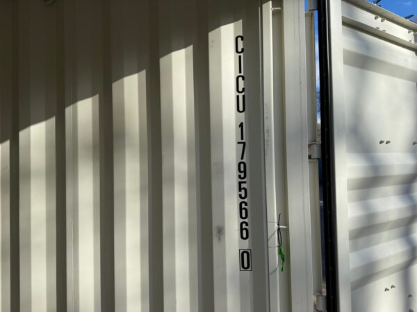 40Ft Gently Used With Mods High Cube Shipping Storage Container Wind And Watertight Beige - Image 31