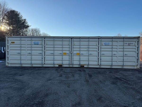 40Ft New High Cube Open Side Shipping Storage Container Beige - Image 10