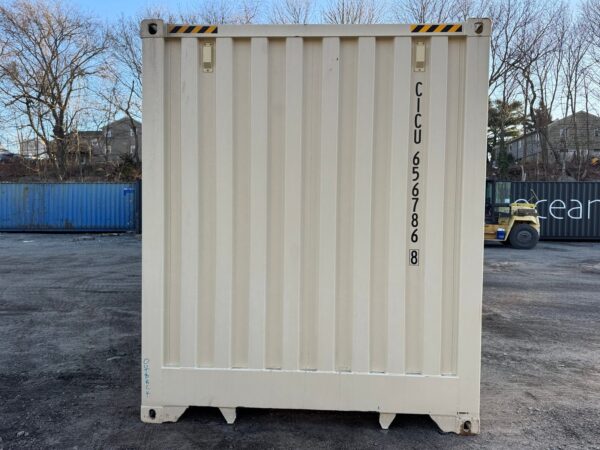 40Ft New High Cube Open Side Shipping Storage Container Beige - Image 12