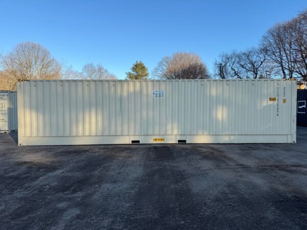 40Ft New High Cube Open Side Shipping Storage Container Beige - Image 14