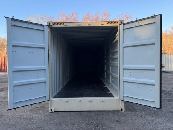 40Ft New High Cube Open Side Shipping Storage Container Beige - Image 16