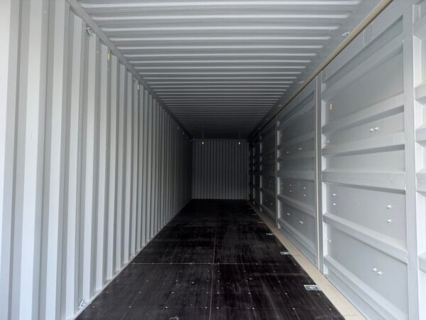 40Ft New High Cube Open Side Shipping Storage Container Beige - Image 22