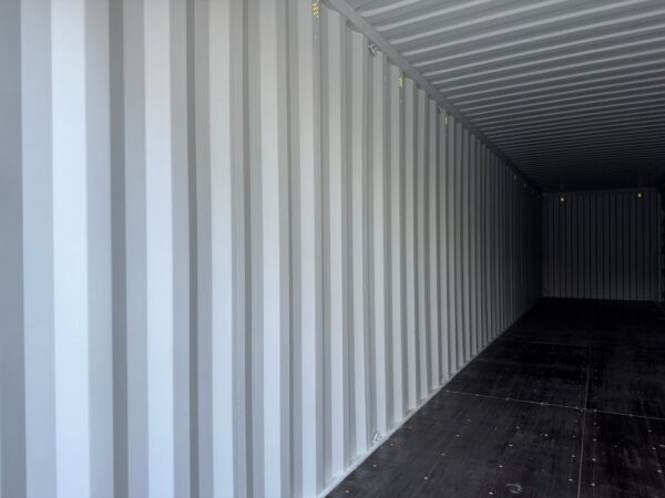 40Ft New High Cube Open Side Shipping Storage Container Beige - Image 23