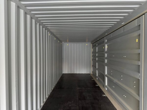 40Ft New High Cube Open Side Shipping Storage Container Beige - Image 27