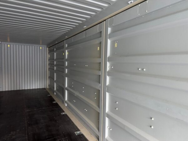 40Ft New High Cube Open Side Shipping Storage Container Beige - Image 29