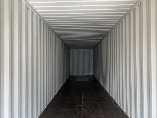 40ft High Cube Shipping Container Wind and Watertight High Visibility Orange - Image 19