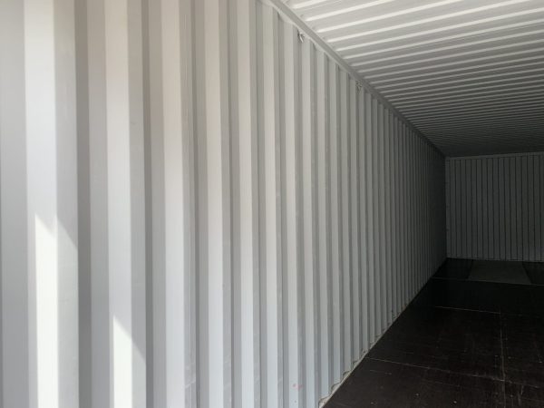 40ft High Cube Shipping Container Wind and Watertight High Visibility Orange - Image 20