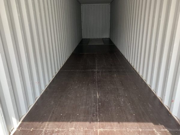 40ft High Cube Shipping Container Wind and Watertight High Visibility Orange - Image 23