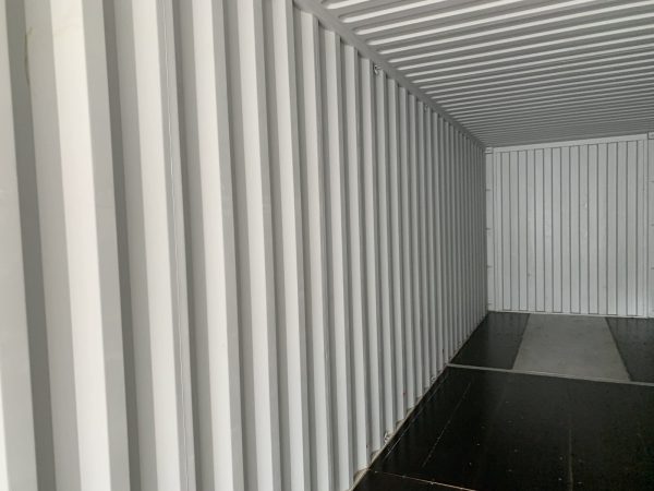 40ft High Cube Shipping Container Wind and Watertight High Visibility Orange - Image 25