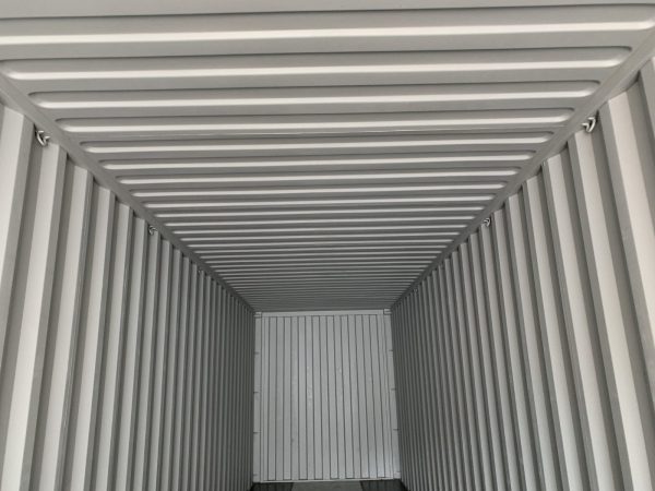 40ft High Cube Shipping Container Wind and Watertight High Visibility Orange - Image 27