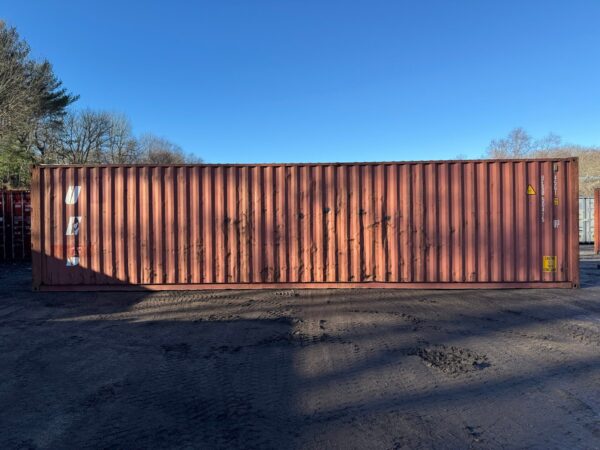 40Ft Used High Cube Shipping Storage Container Wind And Watertight Brick - Image 7